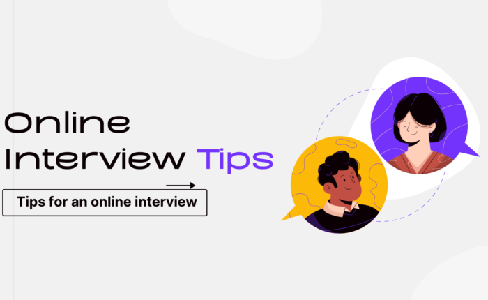 online interview tips