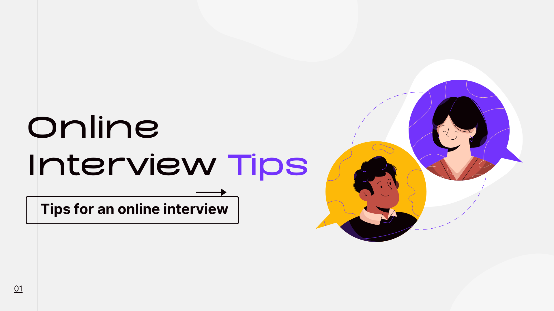 online interview tips